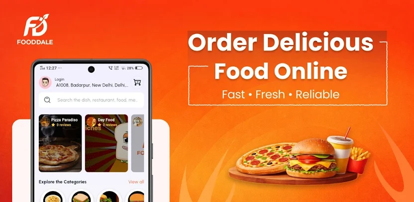 FoodDale — Food Delivery Platform (USA & Dominican Republic)